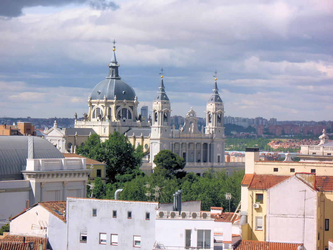 Roofs of Madrid photograph